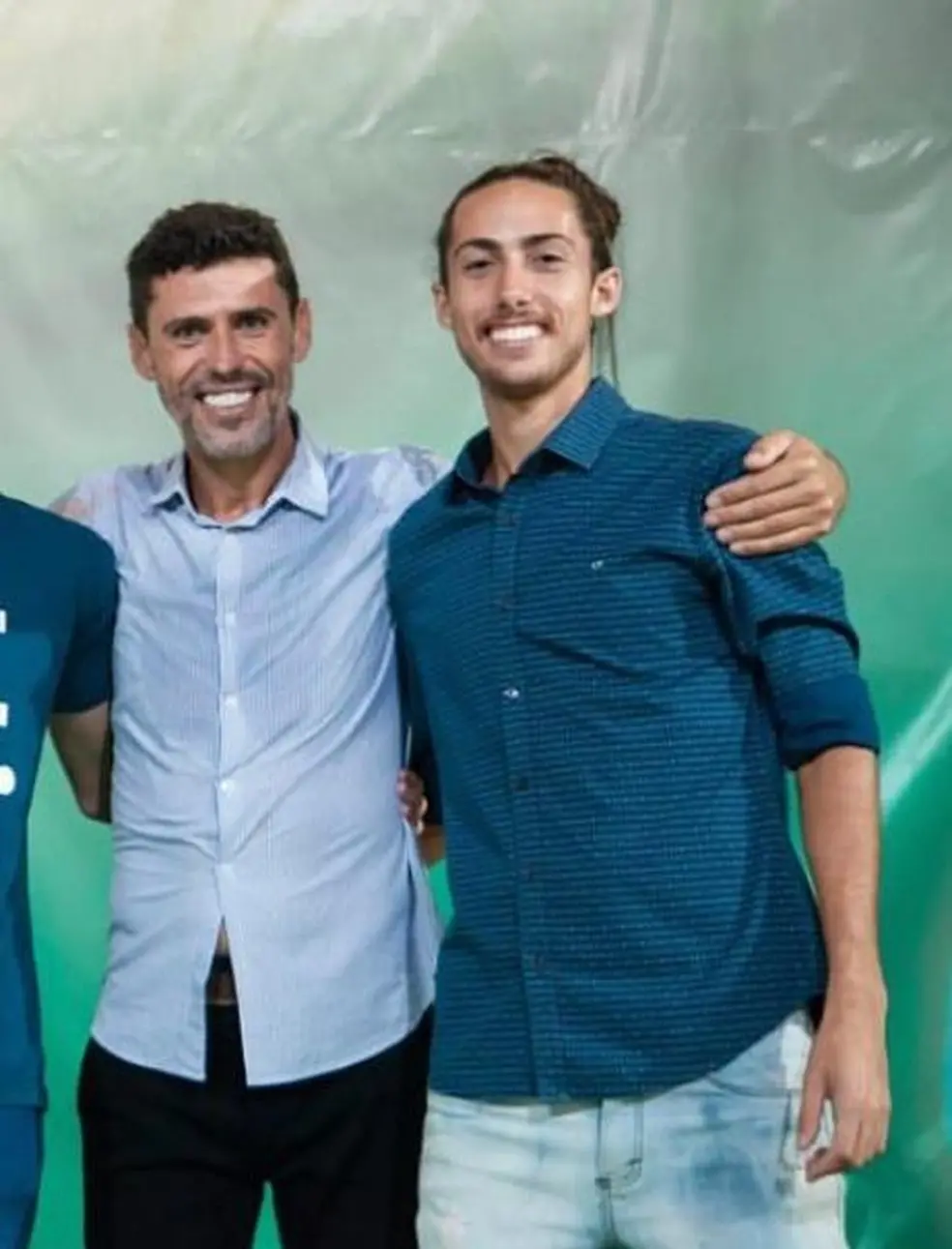 Vereador Danilo do Mercado e filho