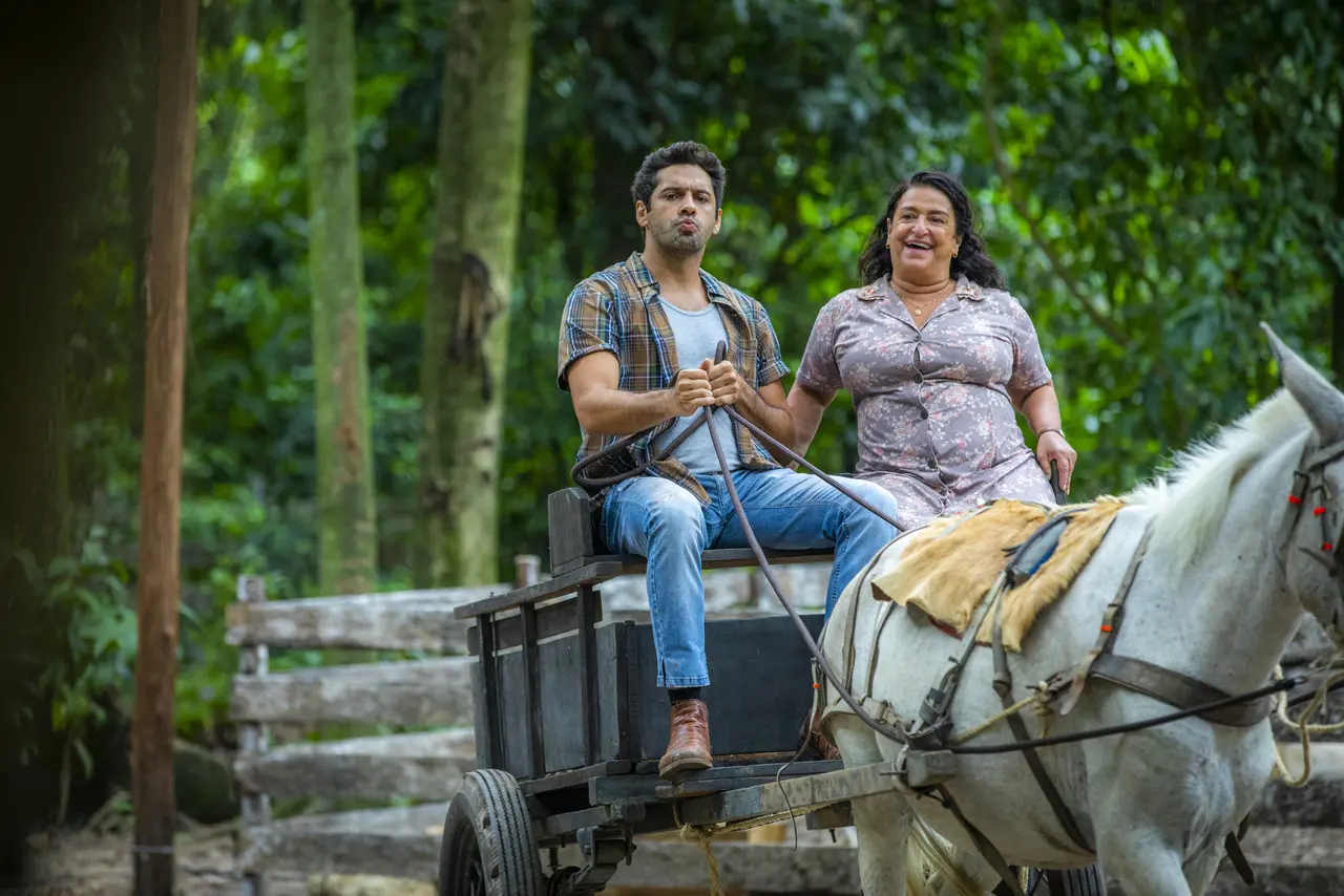 Ermelinda e Zezinho em Salve-se Quem Puder