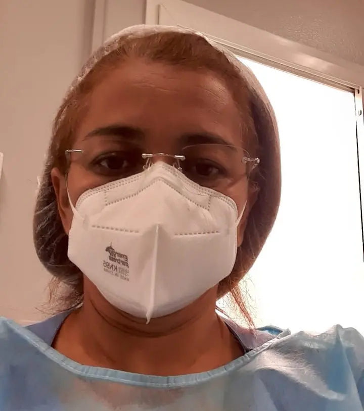 Kariny Maria Costa, enfermeira do Hospital do Coração