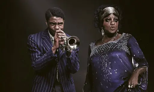 Chadwick Boseman e Viola Davis em 'A Voz Suprema do Blues'