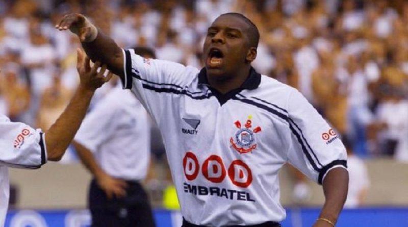 Gilmar Fubá quando jogava no Corinthians