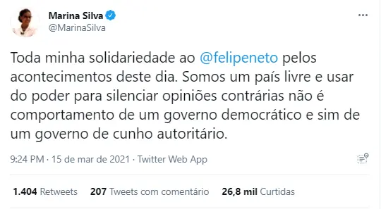 tweet marina silva