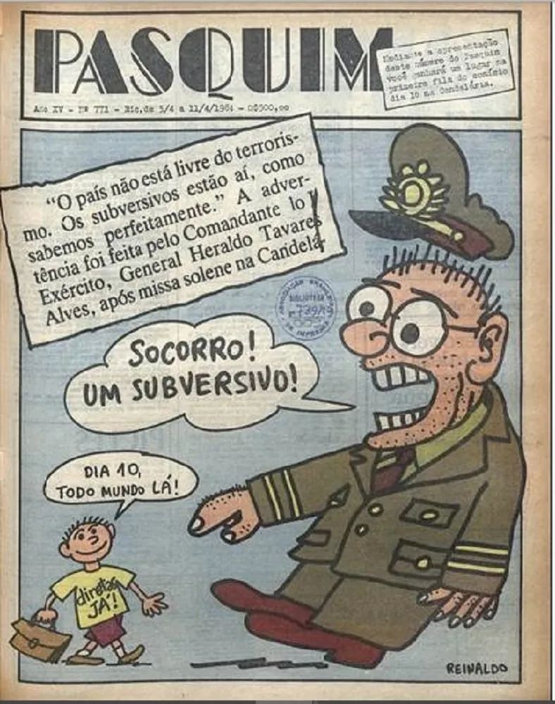 Referência da charge no Brasil, prezava pelo humor textual e gráfico, com capas que agregavam chamadas e ilustrações