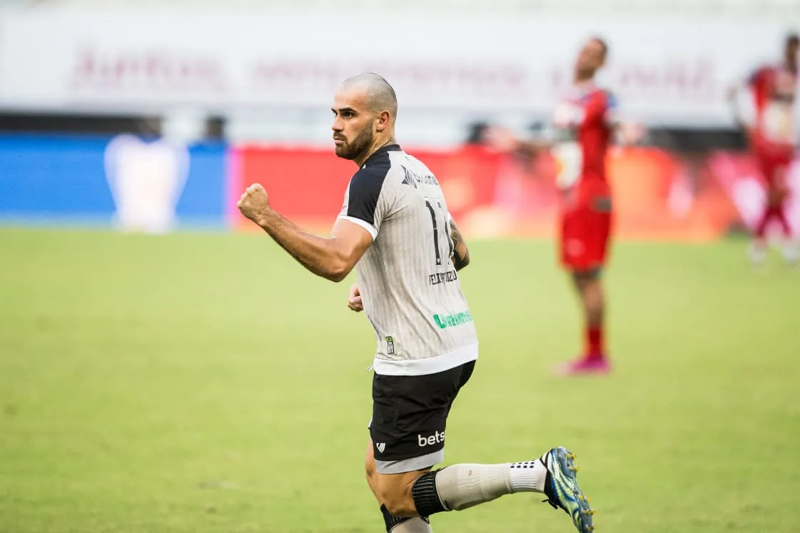 Felipe Vizeu marcou nos últimos dois jogos do Ceará, contra Sport e Salgueiro.