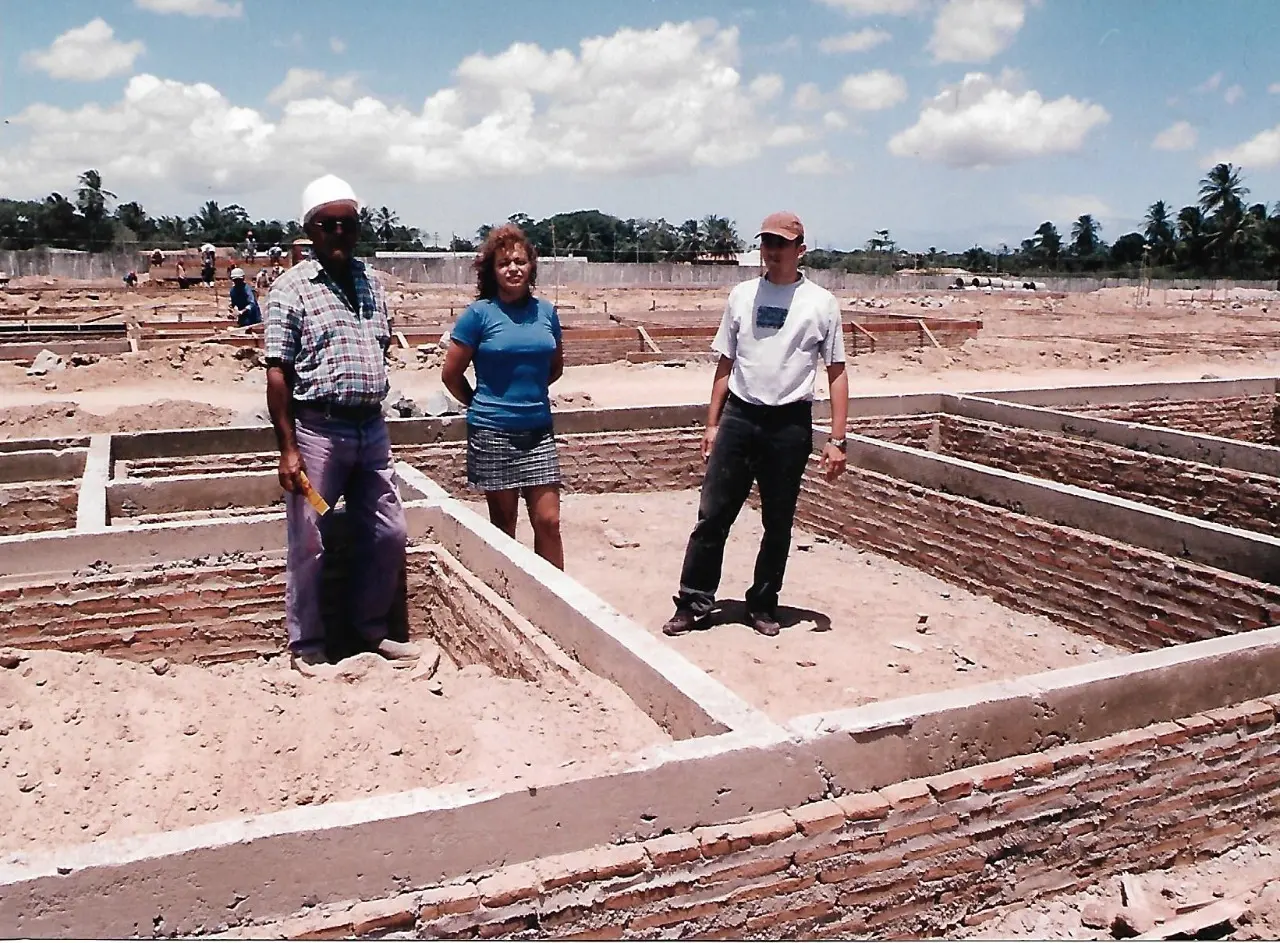 Construção de conjunto habitacional