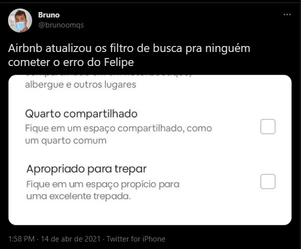 Usuários do Twitter brincaram com a situação
