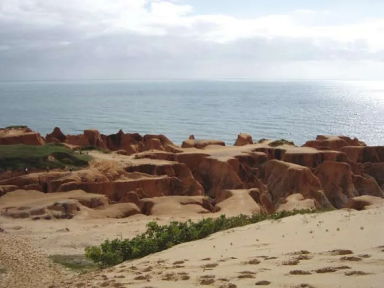 Monumento Natural das Falésias, em Beberibe