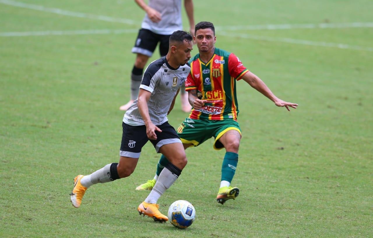 Ceará tem atuação decepcionante e empata sem gols com Sampaio