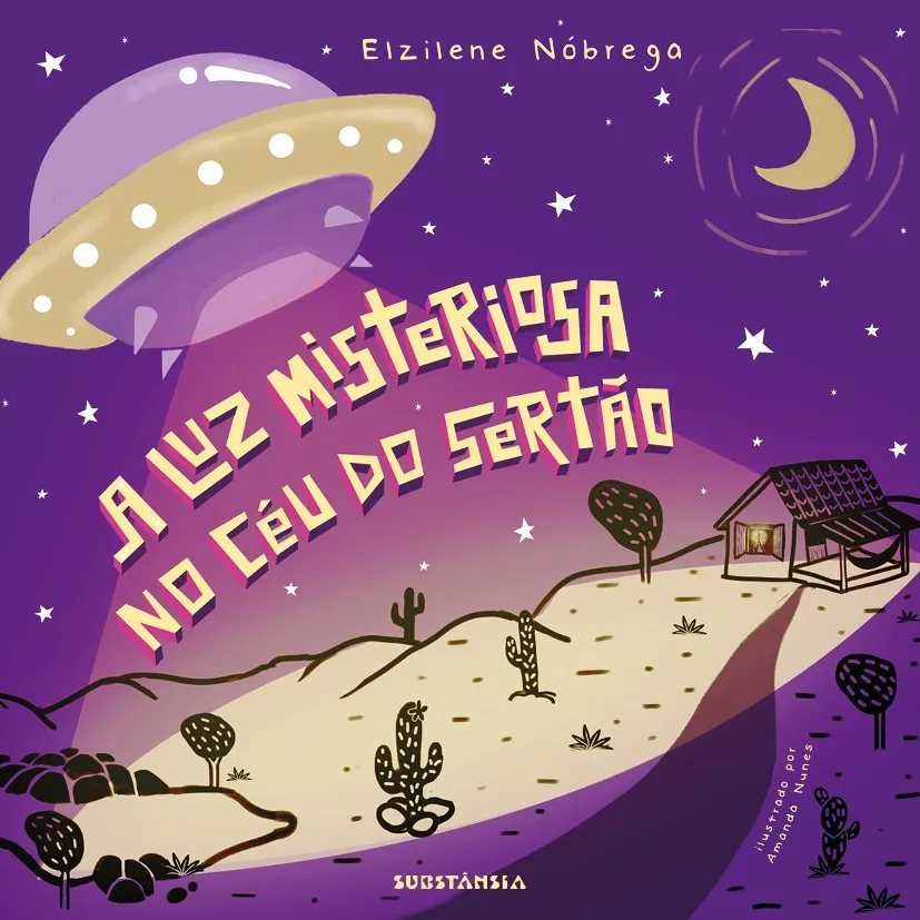 Capa do novo livro de Elzilene Nóbrega, primeiro título publicado pela Substânsia quando nessa renovada fase
