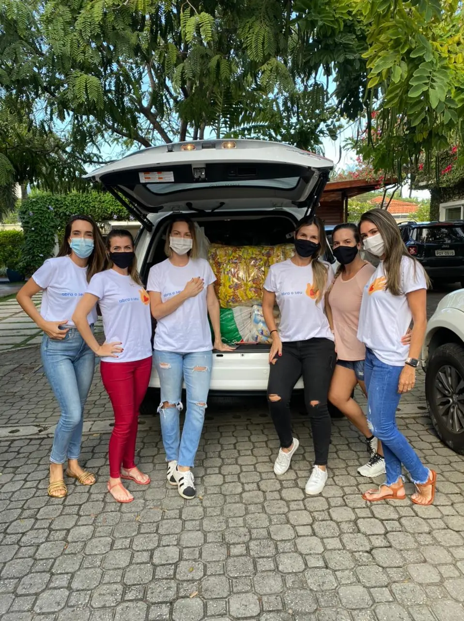 Juliana Girão, Jana Figueiredo, Dani Rolim, Paula Ferreira, Isabela Rolim e Marcella Sales.