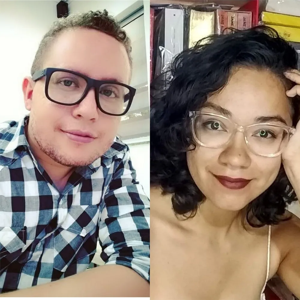 Alberto Ponciano Filho e Ana Tamires Oliveira são os organizadores da coletânea