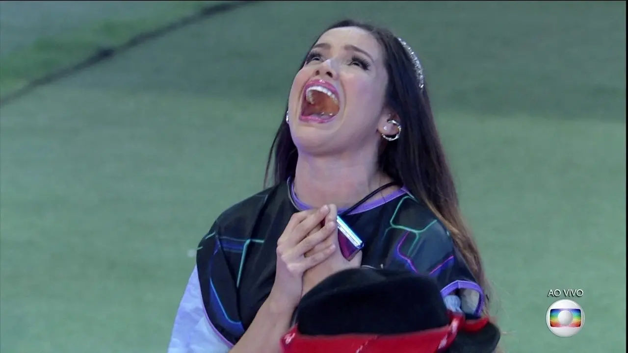 Juliette comemora última liderança do BBB 21