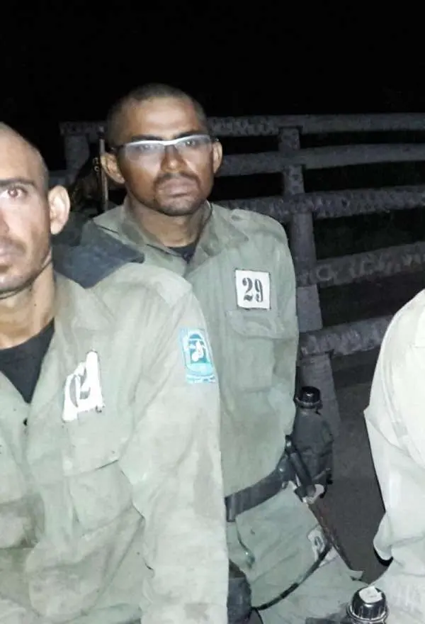 Soldado Mauro no Comando Tático Rural (Cotar)