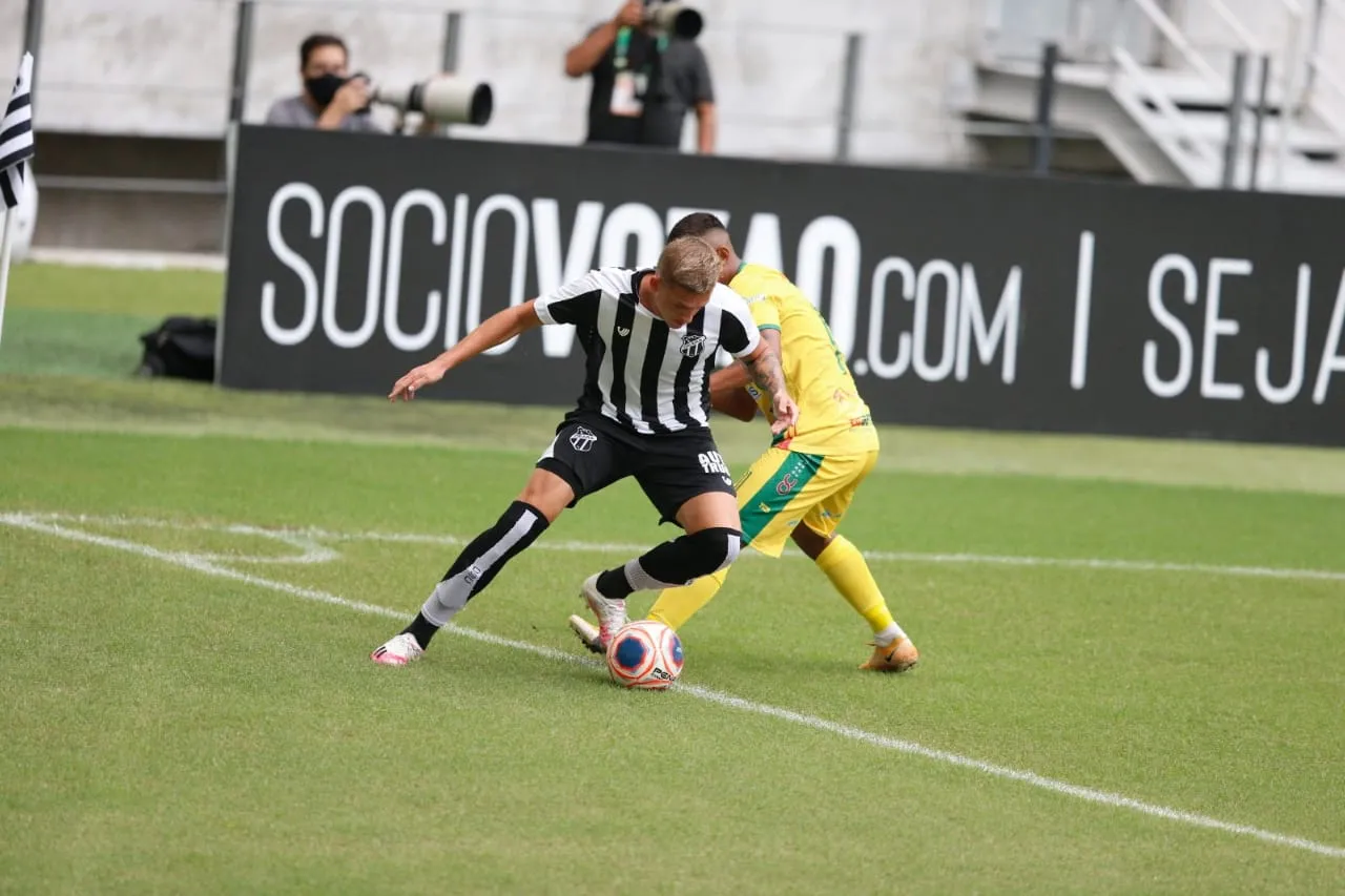 Na Arena Castelão, Ceará e Pacajus empataram em 1 a 1