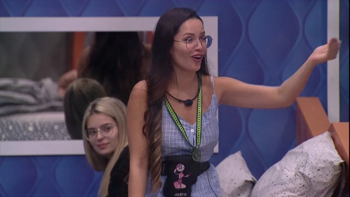 Juliette no início do BBB 21