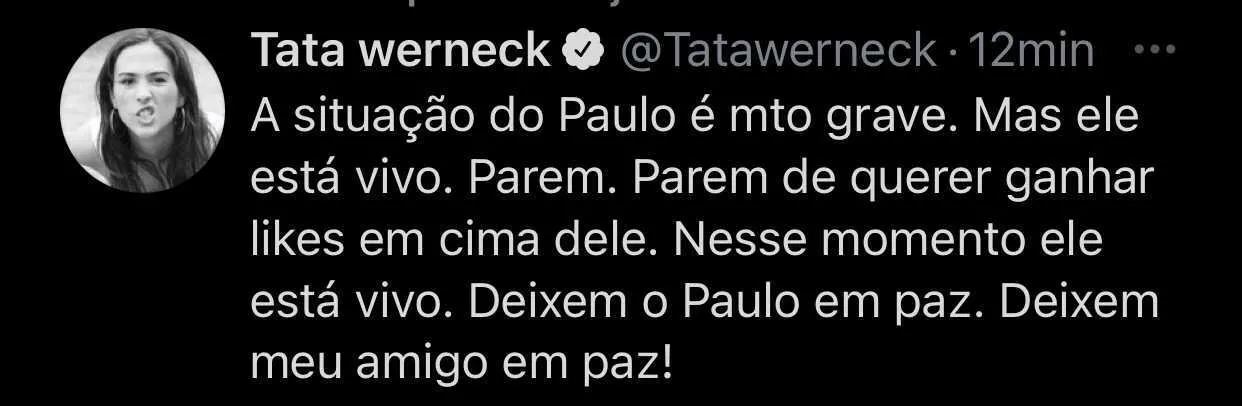 Atriz rebateu publicações de portais na tarde desta terça-feira (4)