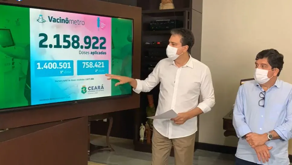 O governador e o secretário da Saúde apresentaram dados que embasam o comitê na tomada de decisões sobre a reabertura