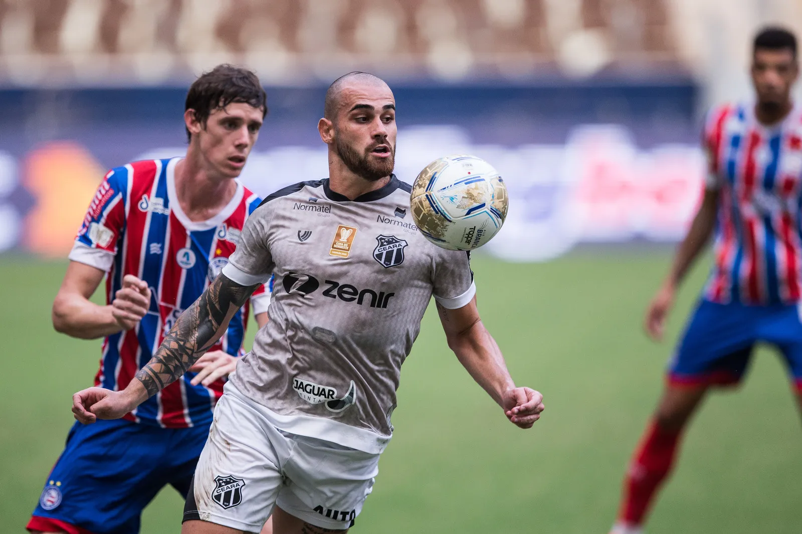 Entre os centroavantes, Felipe Vizeu é o que jogou mais minutos nesta temporada