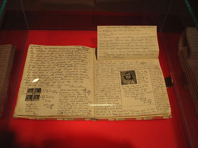 Páginas do Diário de Anne Frank