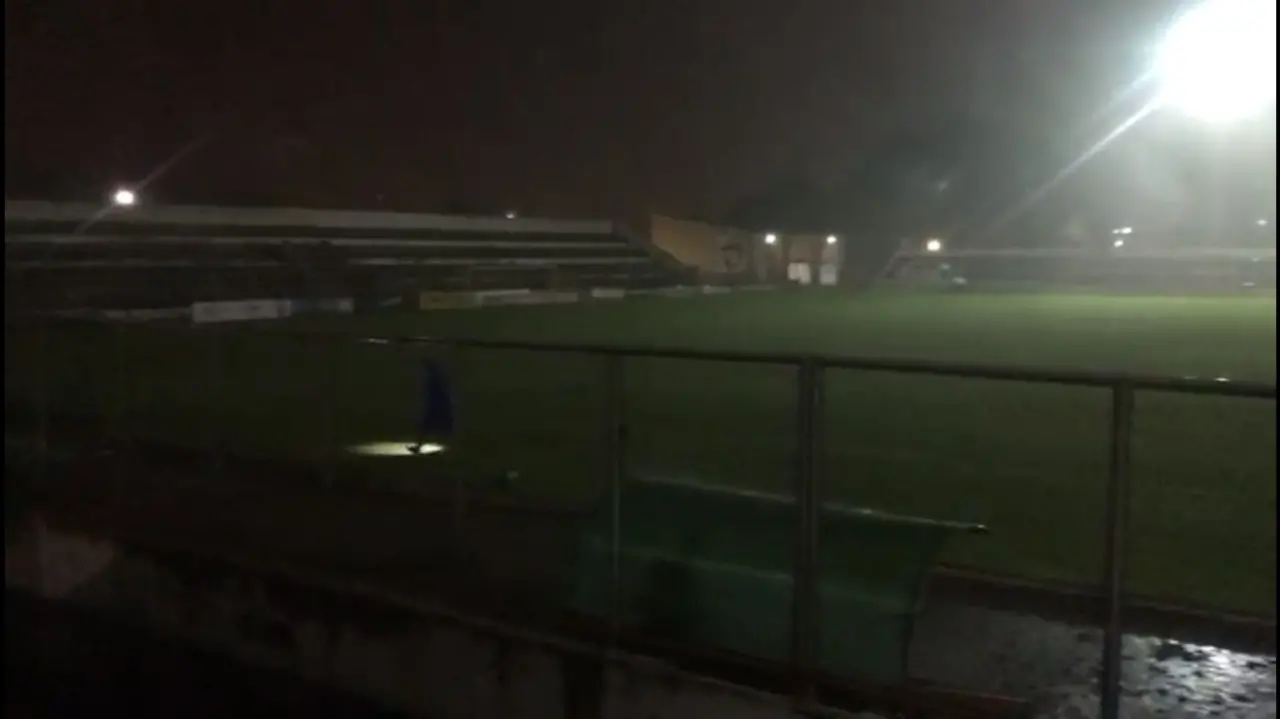 Apagão em estádio de Caucaia