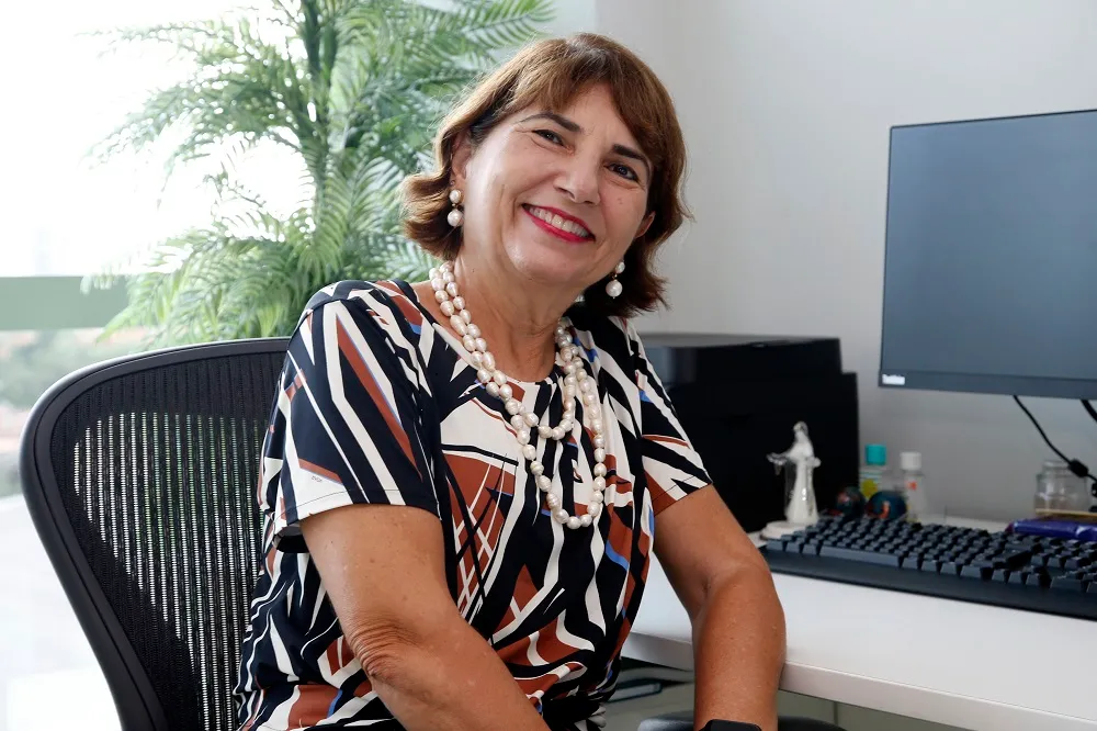 Soraia Victor no seu gabinete do Tribunal de Contas do Estado.