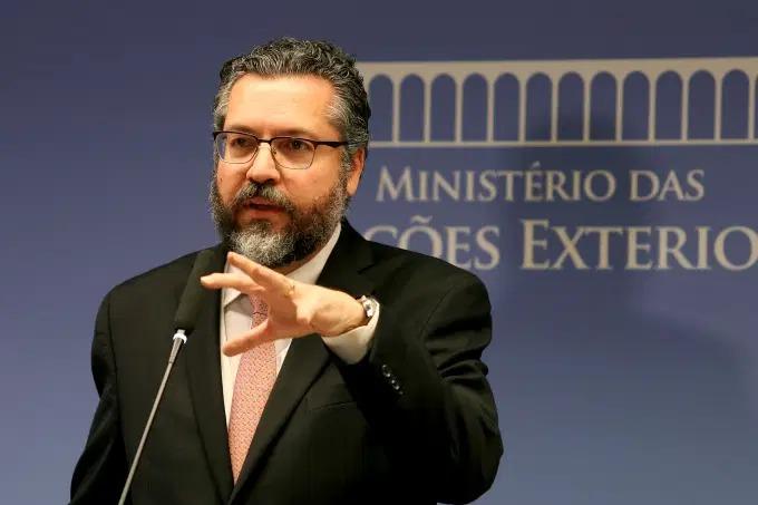 Ex-ministro das Relações Exteriores Ernesto Araújo