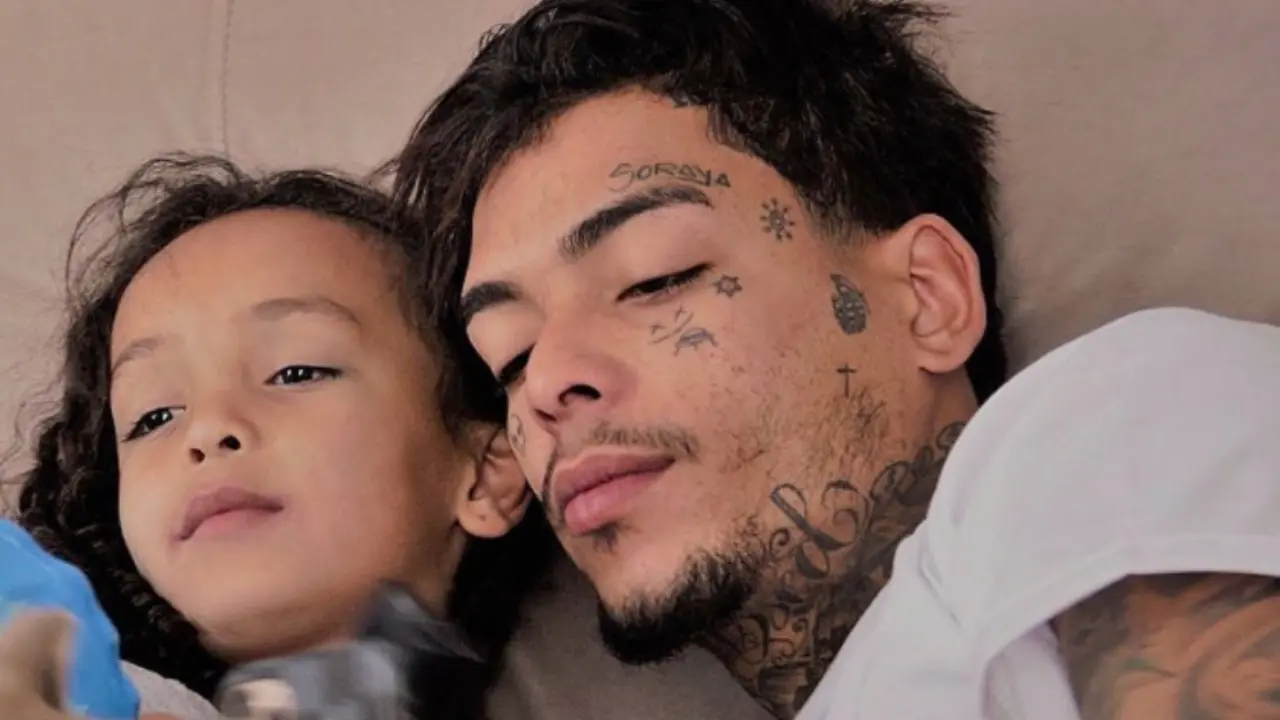 MC Kevin e filha Soraya