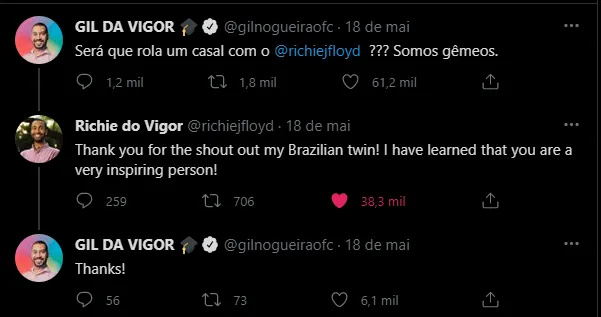 Conversa bilíngue rendeu memes