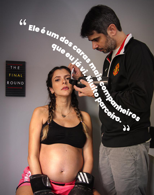 Mila Costa e Rapazinho em ensaio gestante.
