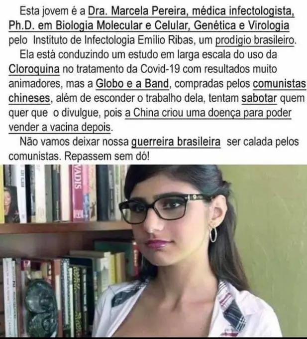 Meme com Mia Khalifa