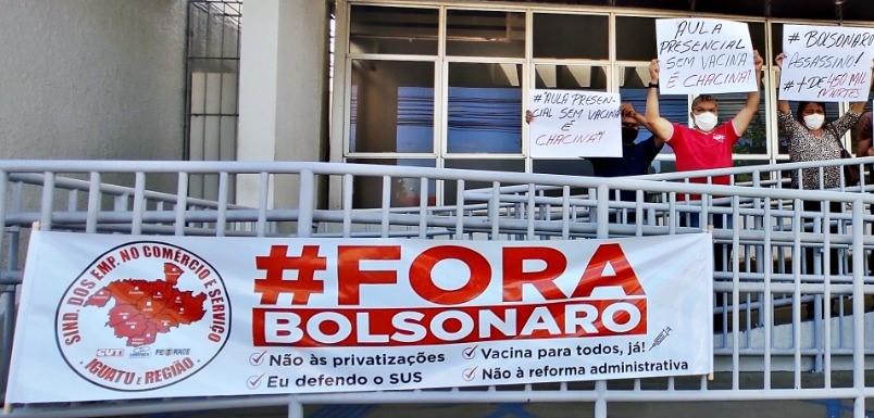 manifestação contra bolsonaro em Iguatu