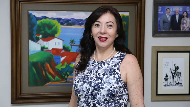 Gina Pompeu, coordenadora do Programa de Mestrado e Doutorado em Direito Constitucional da Unifor.
