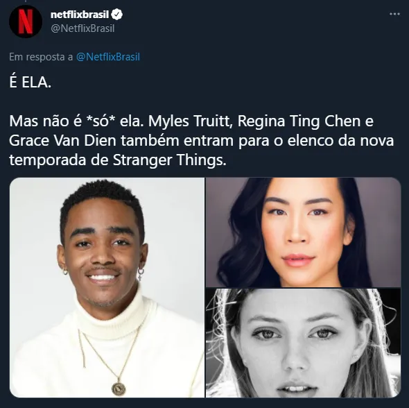 Outros novos três personagens serão adicionados à série