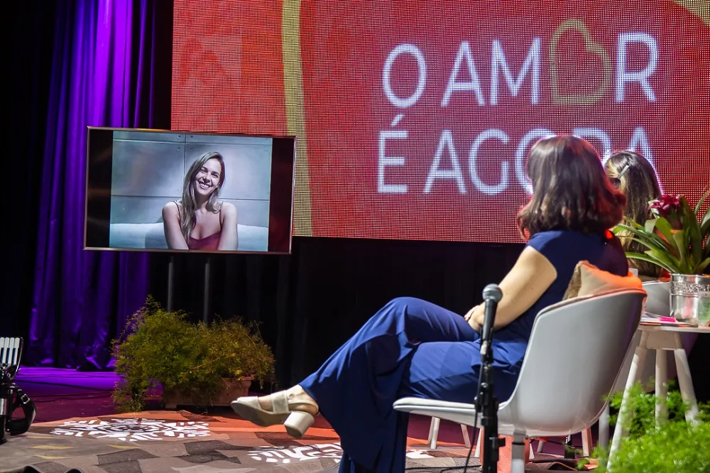 Evento da campanha O Amor é Agora, promovido pelo Instituto Beatriz e Lauro Fiuza