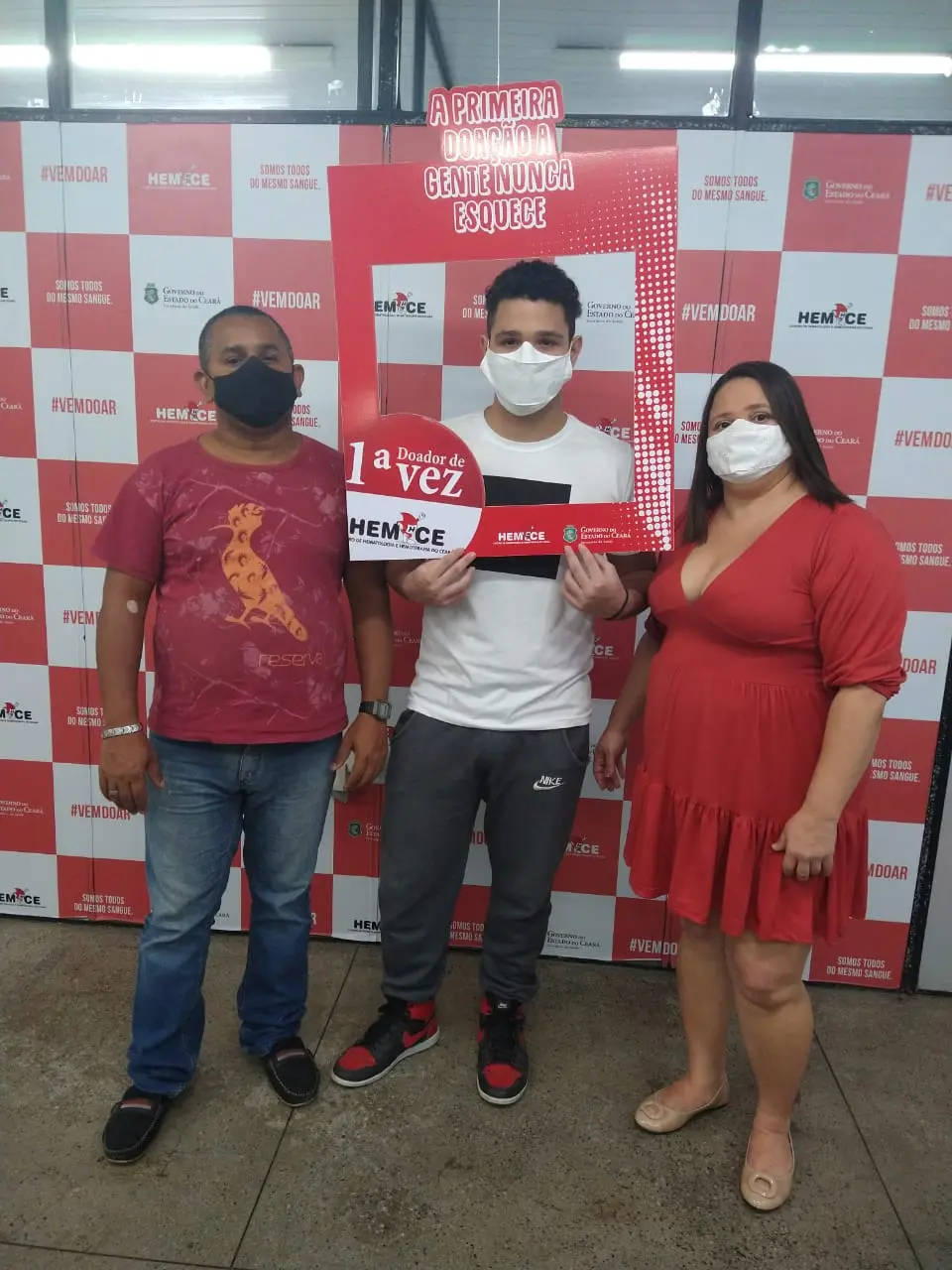 Filho mais velho do casal doou aos 16 anos