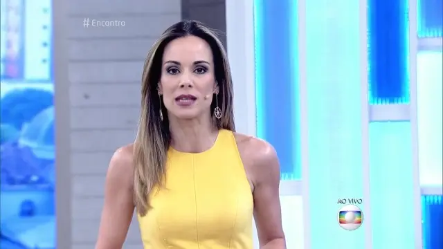 Ana Furtado durante apresentação do Encontro