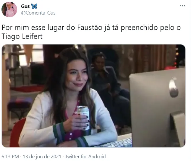 Internautas gostaram do desempenho de Tiago Leifert no 'Domingão'
