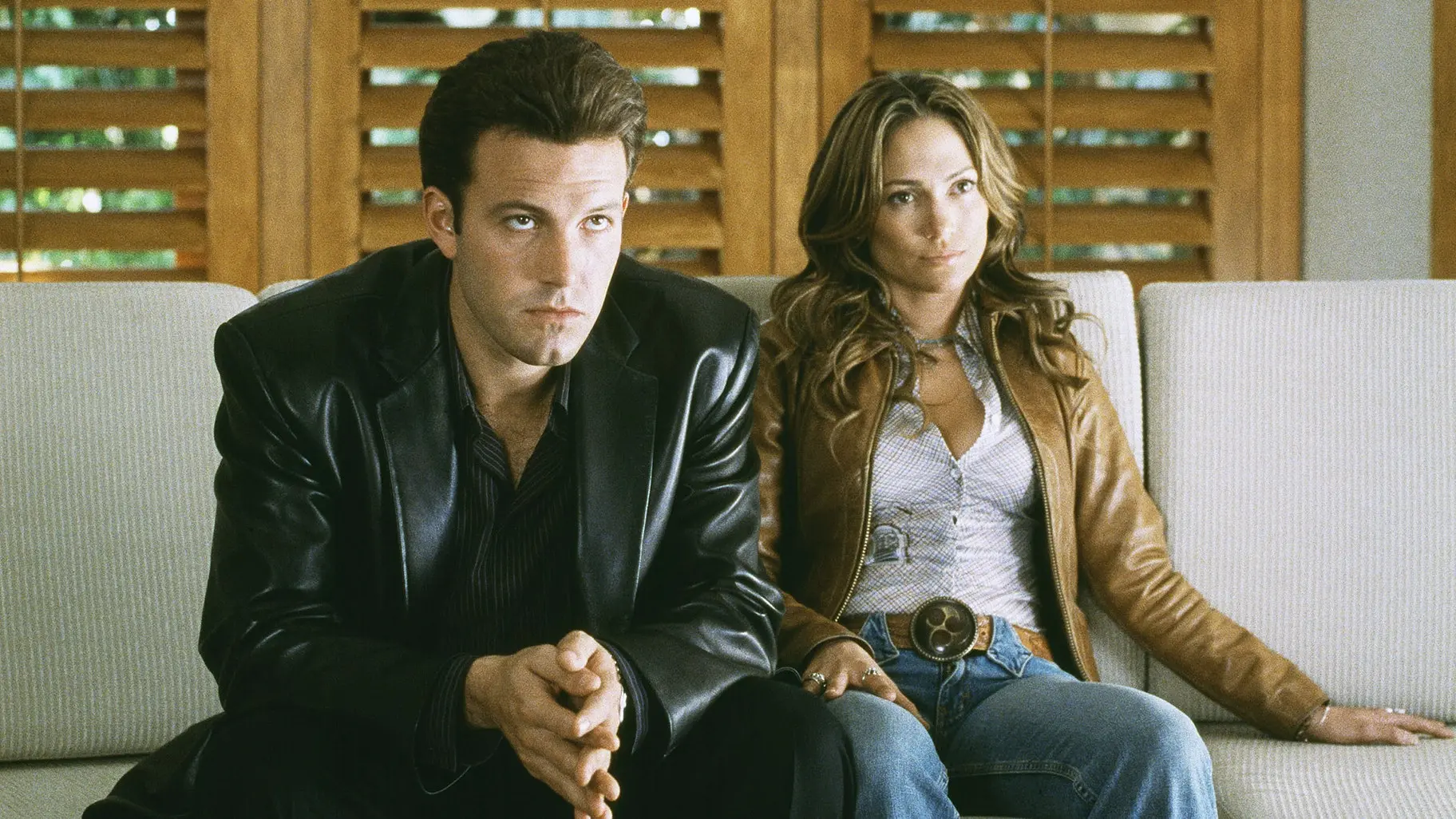 Jennifer Lopez e Ben Affleck em filme 
