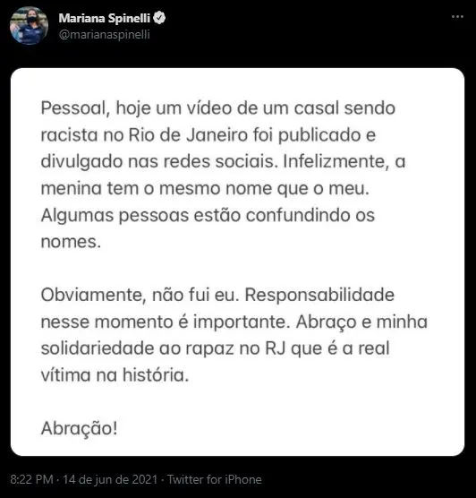 nota de mariana spinelli