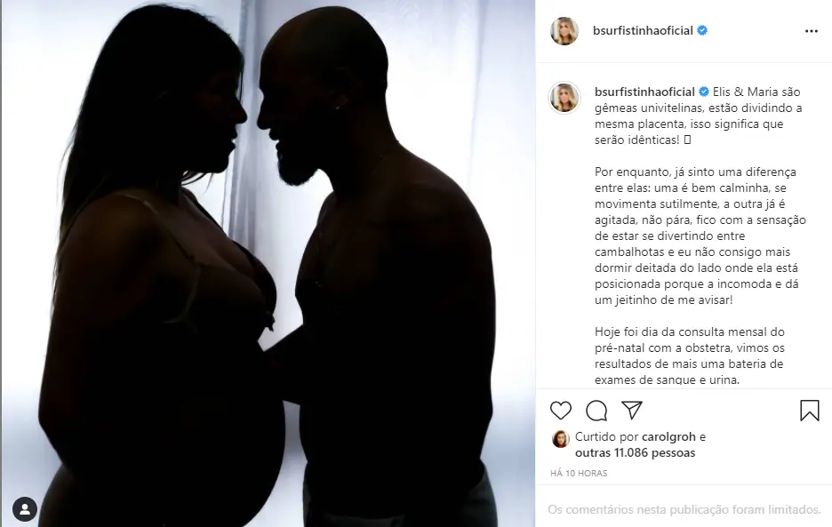 Publicação de Bruna Surfistinha