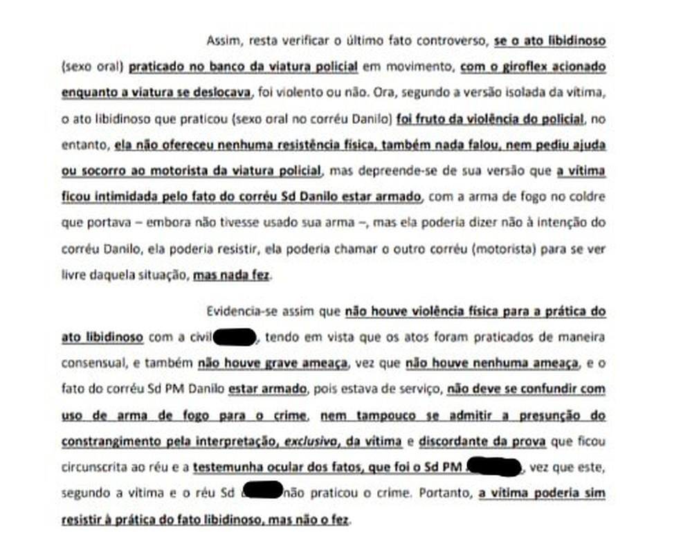 Justiça Militar absolve policiais acusados de estuprar jovem de 19 anos em carro da PM, em São Paulo