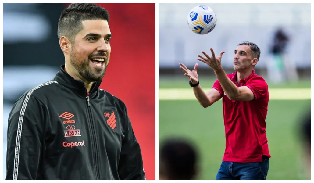 António Oliveira e Juan Pablo Vojvoda: técnicos estrangeiros fazem sucesso no Brasileirão