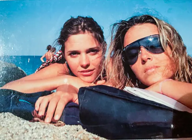 Helena Rizzo e Fernanda Lima em Barcelona.