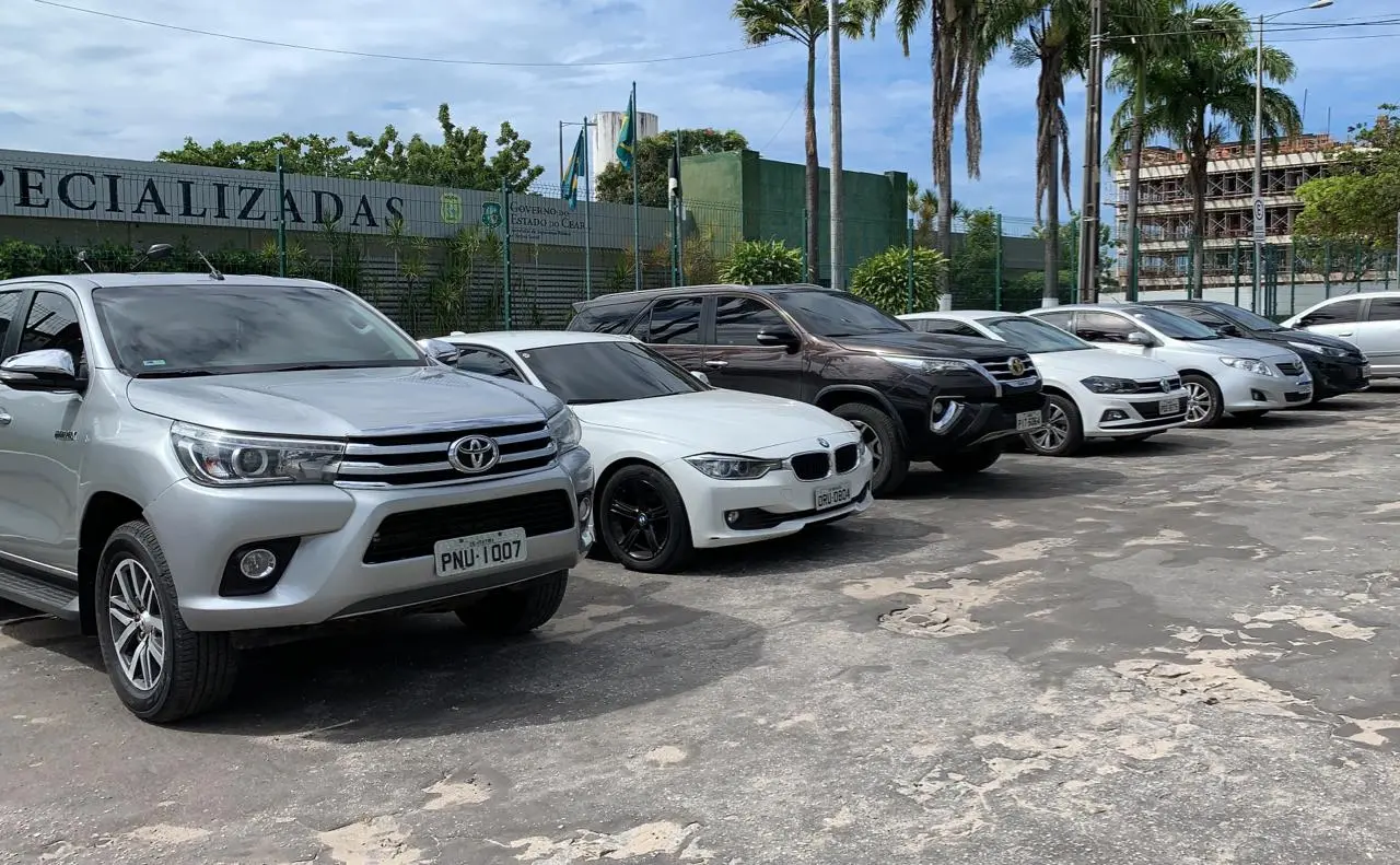 Apreensão em operação Hasta, da Polícia Civil do Ceará