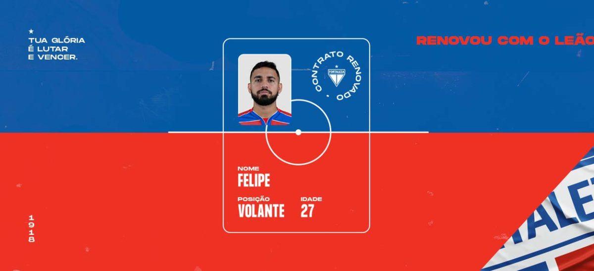 Anúncio de Felipe pelo Fortaleza