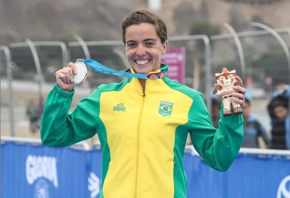 Vittoria Lopes conquistou a medalha de prata nos Jogos Pan-Americanos de Lima, em 2019