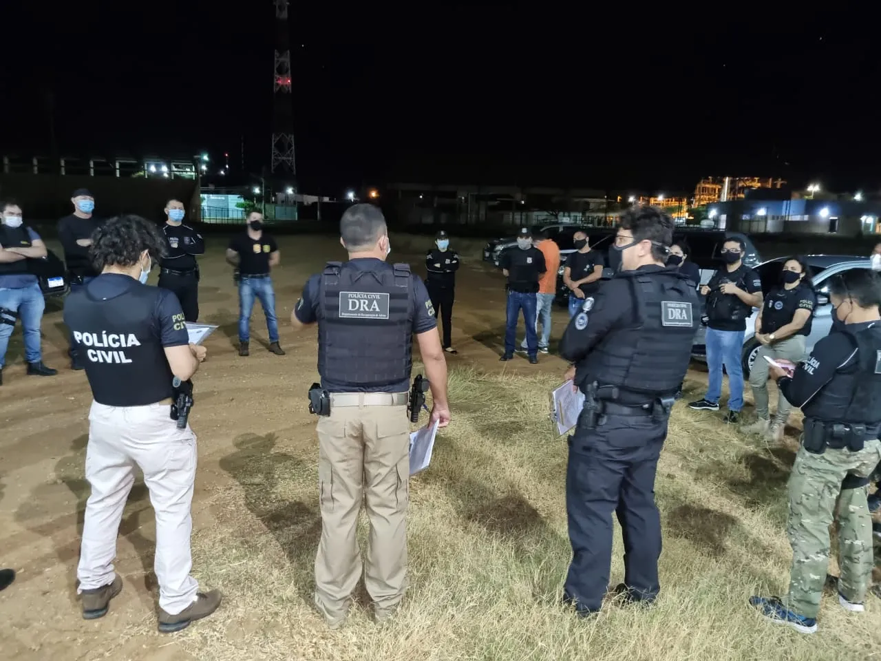 Operação teve início ainda nas primeiras horas desta quinta-feira (22)