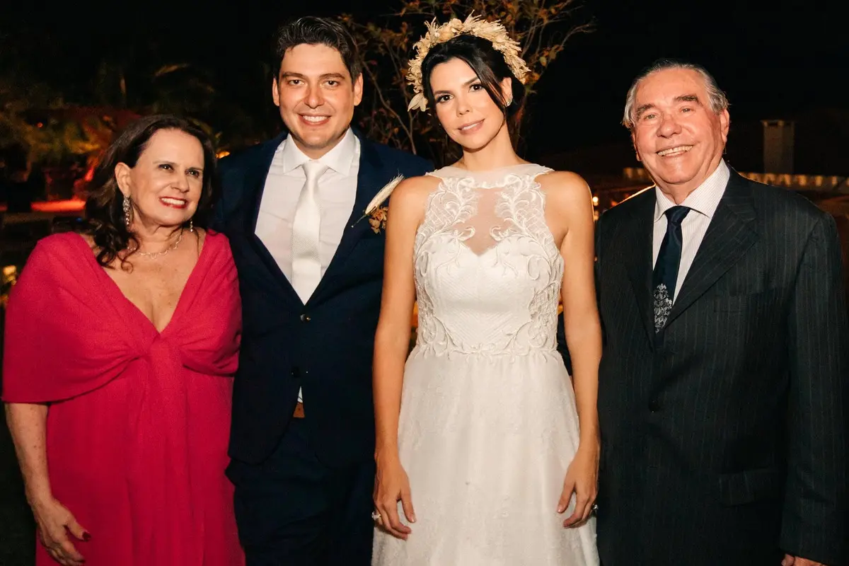 Foto de Vera, Rosalvo, Milena e Airton Carneiro