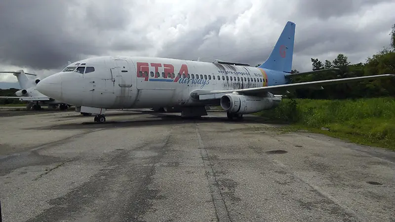 Cemitério de aviões Aeroporto de Fortaleza