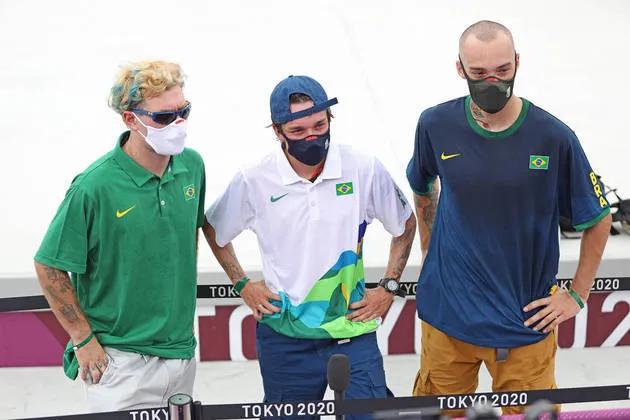 Luiz Francisco, Pedro Barros e Pedro Quintas são os representantes brasileiros no Skate Park masculino
